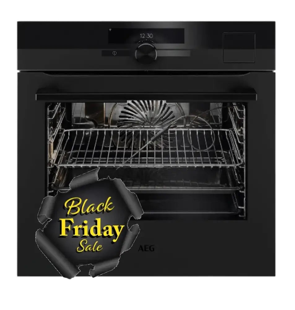 Aeg Bsk99733Pt 60Cm Steampro Multifunction 25 Ovenwith Steamify® Matte Black Oven