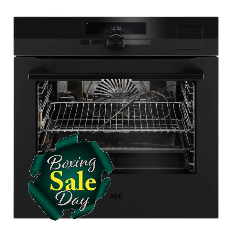 Aeg Bsk99733Pt 60Cm Steampro Multifunction 25 Ovenwith Steamify® Matte Black Oven