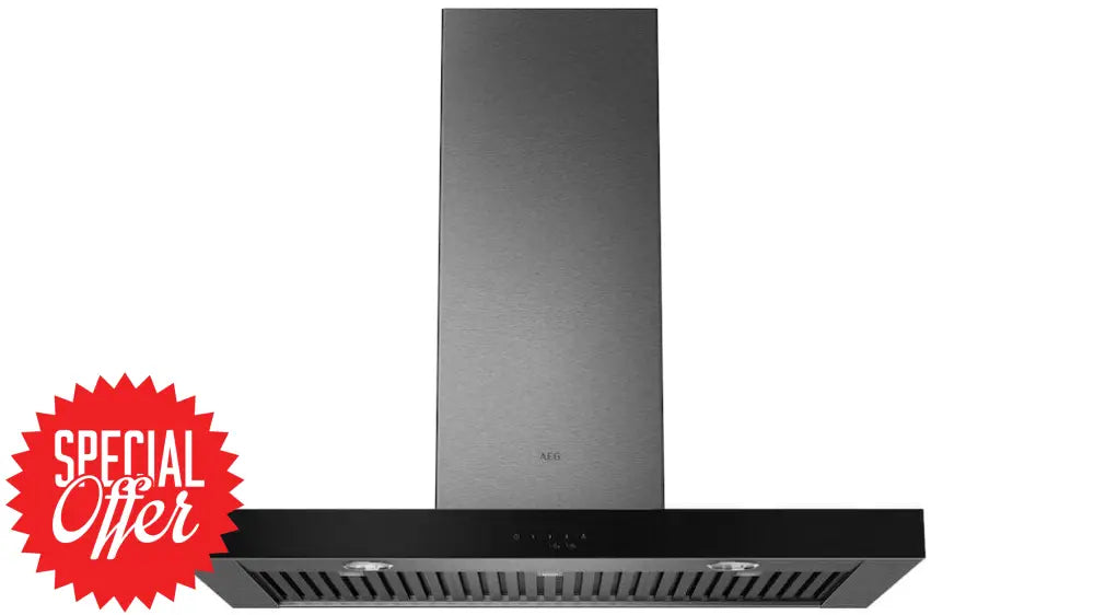 Aeg Dbe7980Hb -90Cm Canopy Rangehood - Dark Stainless Steel