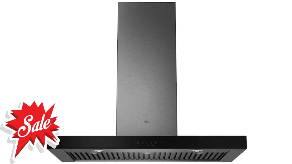 Aeg Dbe7980Hb -90Cm Canopy Rangehood - Dark Stainless Steel