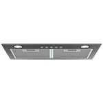 Aeg Dge3650Hb 50Cm Integrated Rangehood Dark Stainless