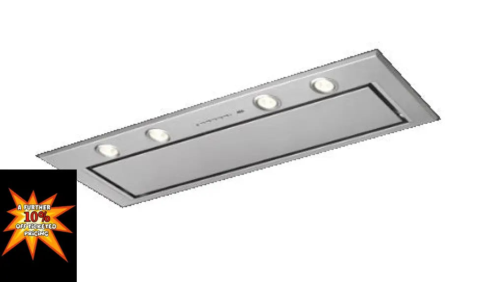 Aeg Dge5160Hm 99Cm Integrated Rangehood Stainless Steel