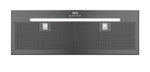 Aeg Dge7970Hb 86Cm Integrated Rangehood Dark Stainless