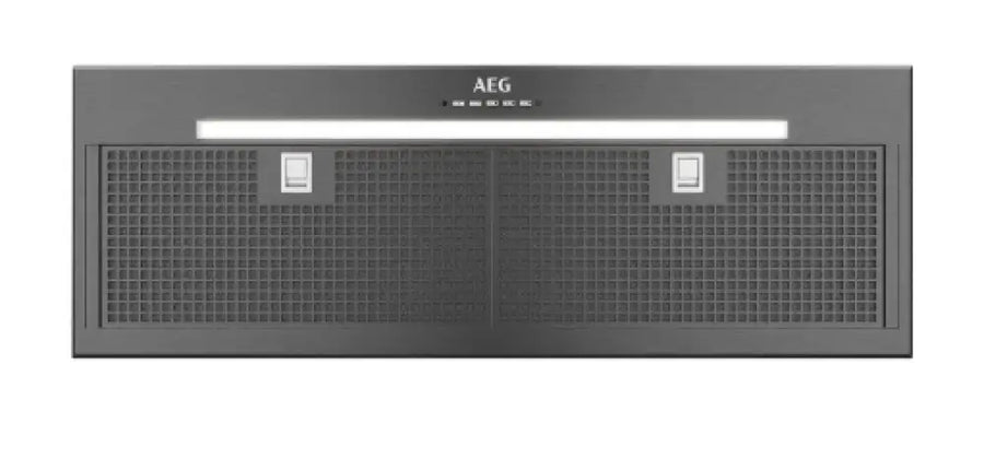 Aeg Dge7970Hb 86Cm Integrated Rangehood Dark Stainless