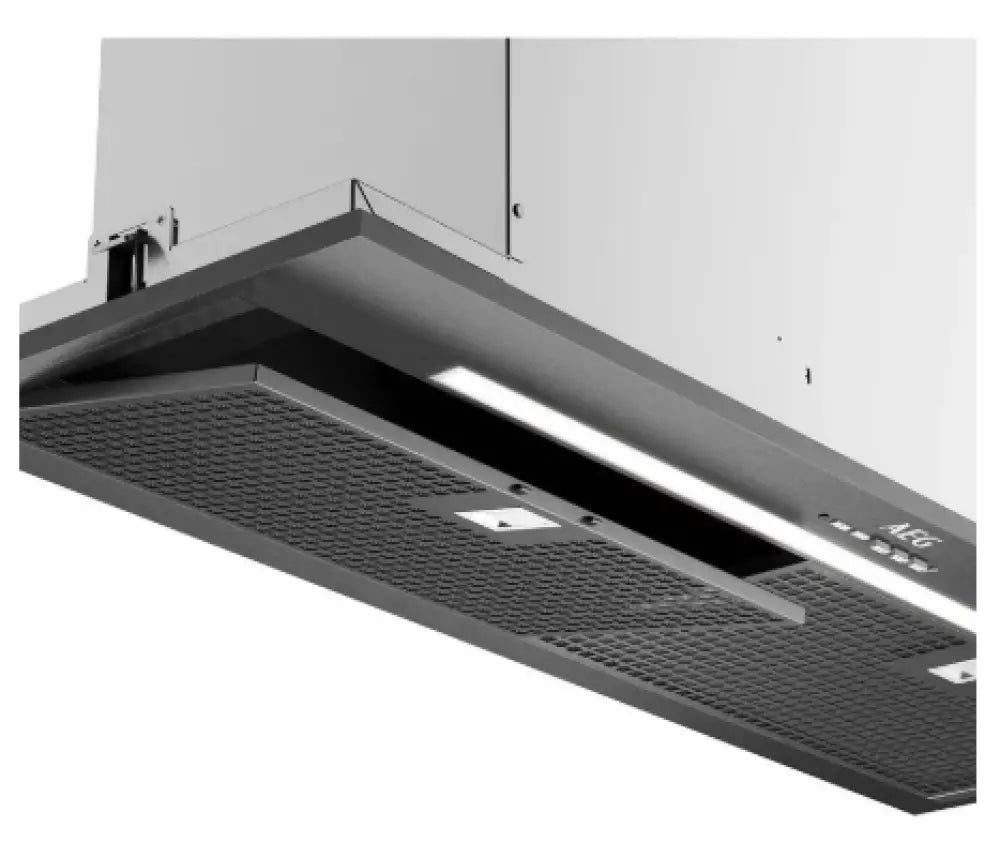 Aeg Dge7970Hb 86Cm Integrated Rangehood Dark Stainless