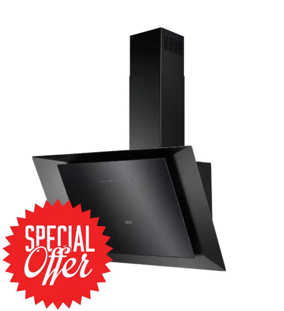 Aeg Dvk6981Hb 90Cm Black Wall Mounted Canopy Rangehood