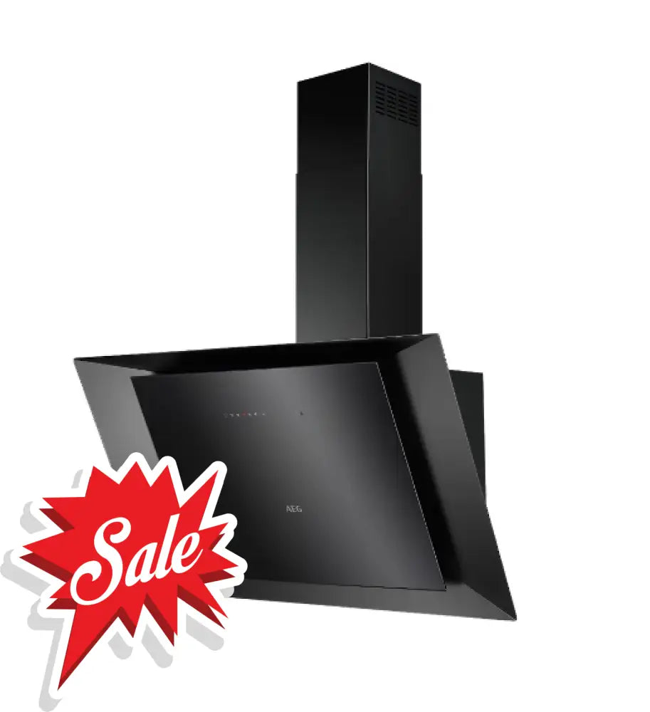 Aeg Dvk6981Hb 90Cm Black Wall Mounted Canopy Rangehood