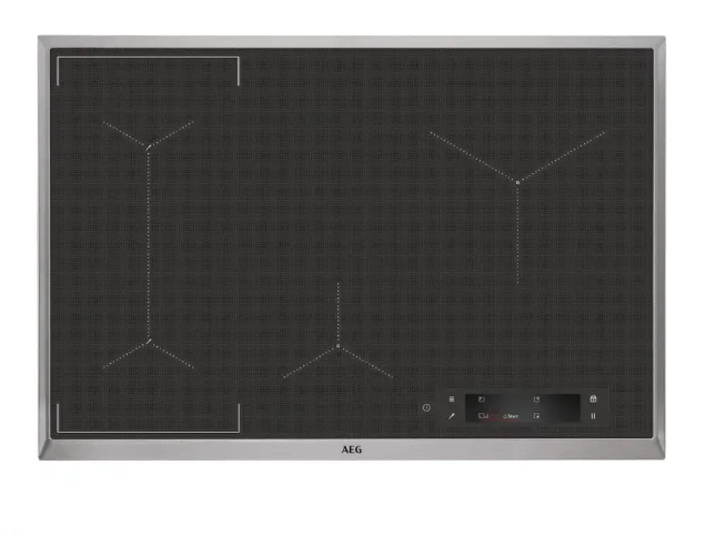 Aeg Iae84881Xb 80Cm Sensepro 4 Zone Induction Cooktop