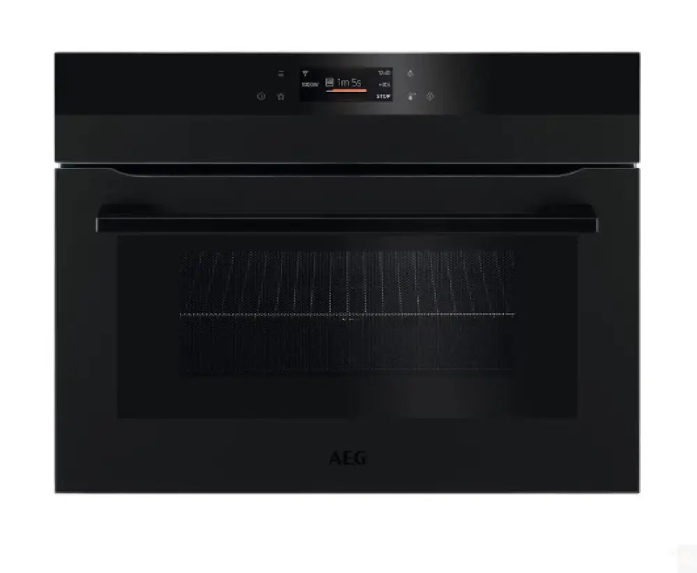 Aeg Kmk76808Pt Compact Combiquick Microwave Matte Black