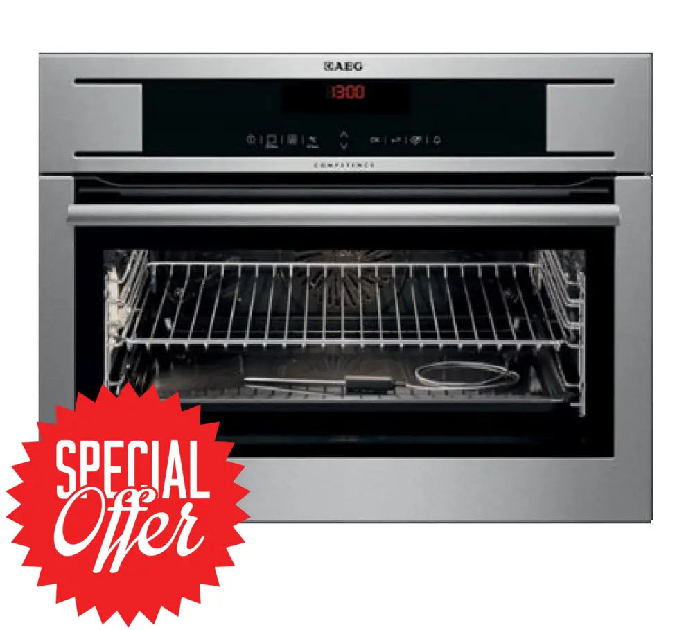 Aeg Kp8404001M 45Cm 20 Function Pyroluxe Oven