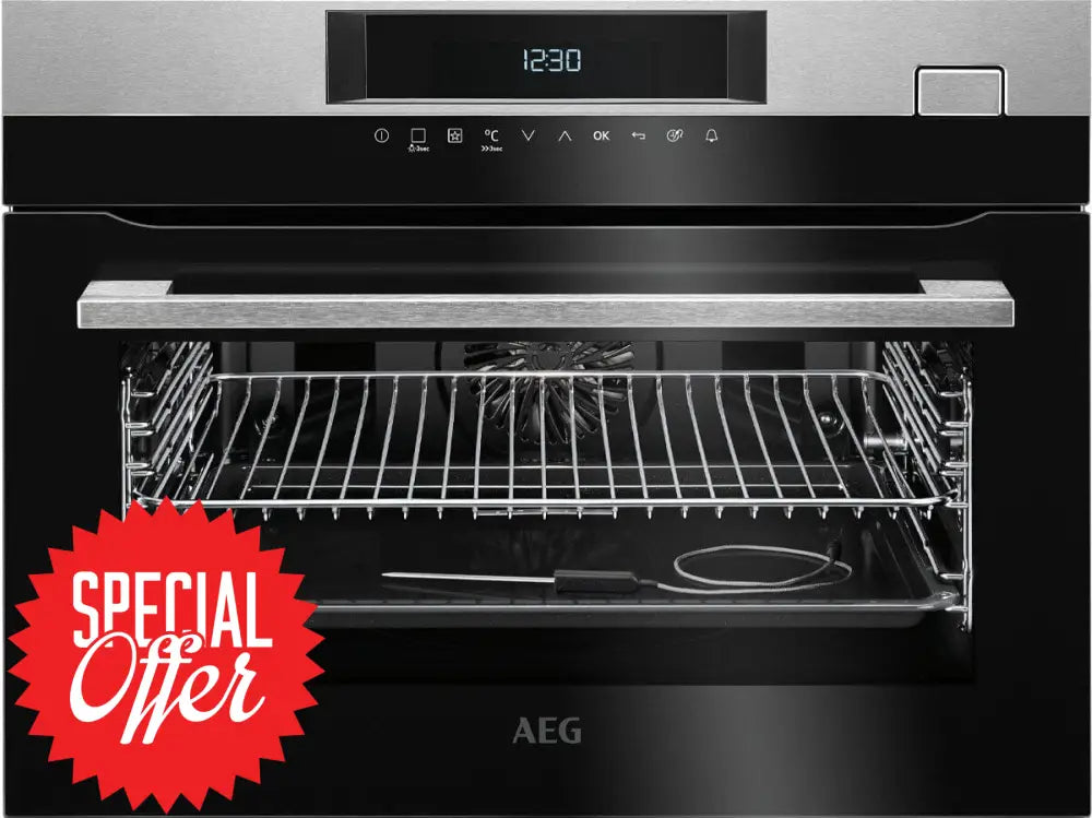 Aeg Ksk782220M -45Cm Compact Combi-Steam Built-In Oven