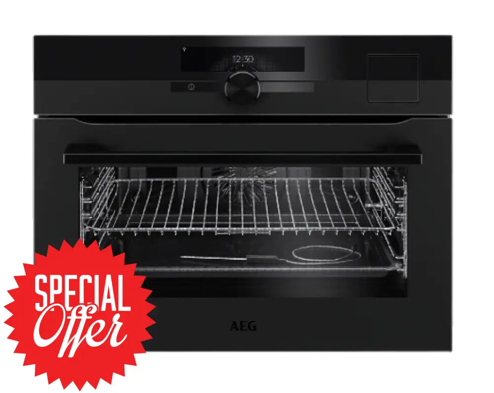 Aeg Ksk99733Pt 45Cm Steampro Compact Built-In Oven