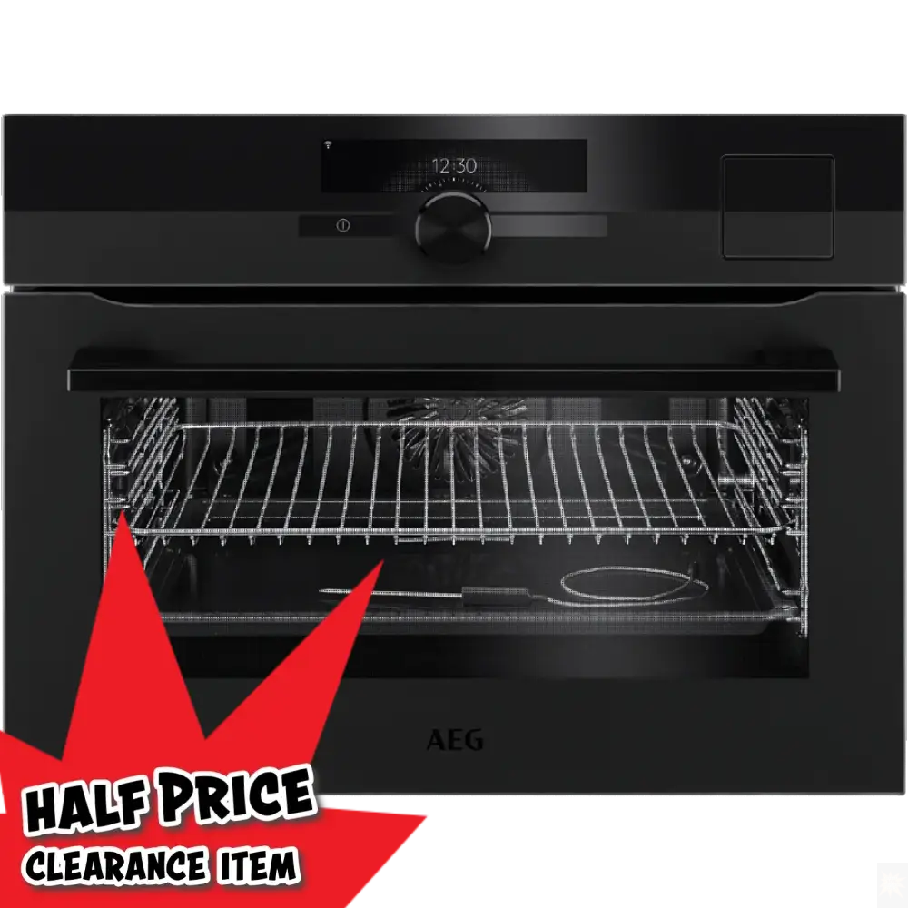 Aeg Ksk99733Pt -45Cm Steampro Compact Built-In Oven