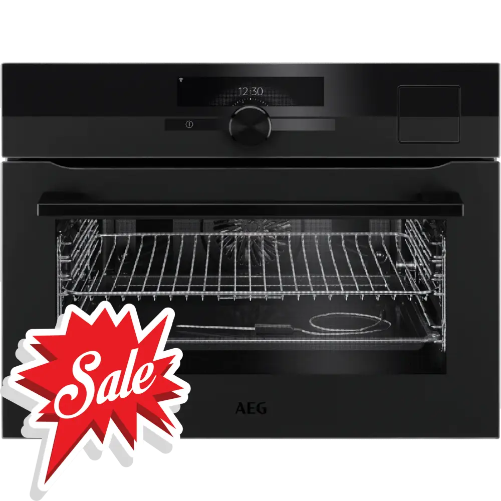 Aeg Ksk99733Pt -45Cm Steampro Compact Built-In Oven