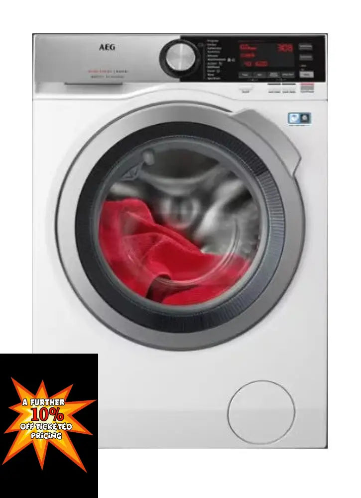 Aeg L8Wec166R 10Kg/6Kg Front Load Washer And Dryer Combo Washing Machine