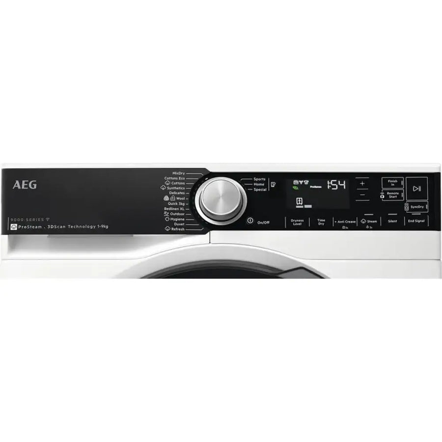 AEG T959M6ORS 9000 Series 9kg 3D-Scan Heat Pump Dryer Dryer