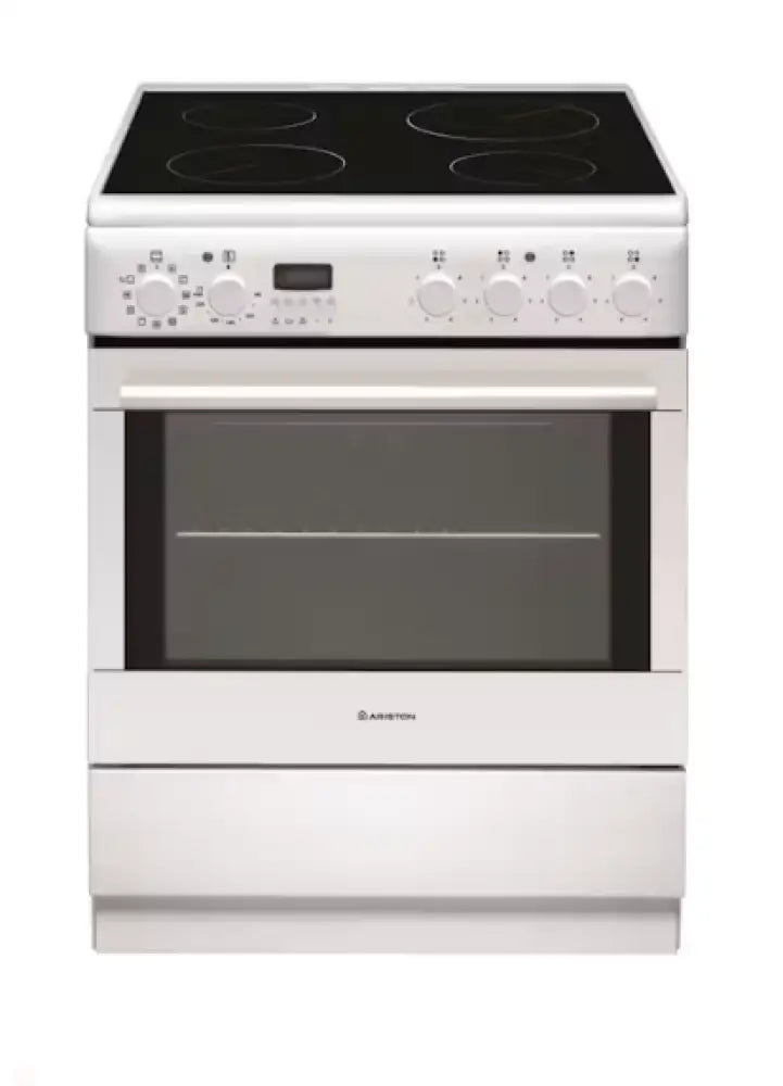Ariston A6Vmh60Waus 60Cm Upright Freestanding Cooker - White