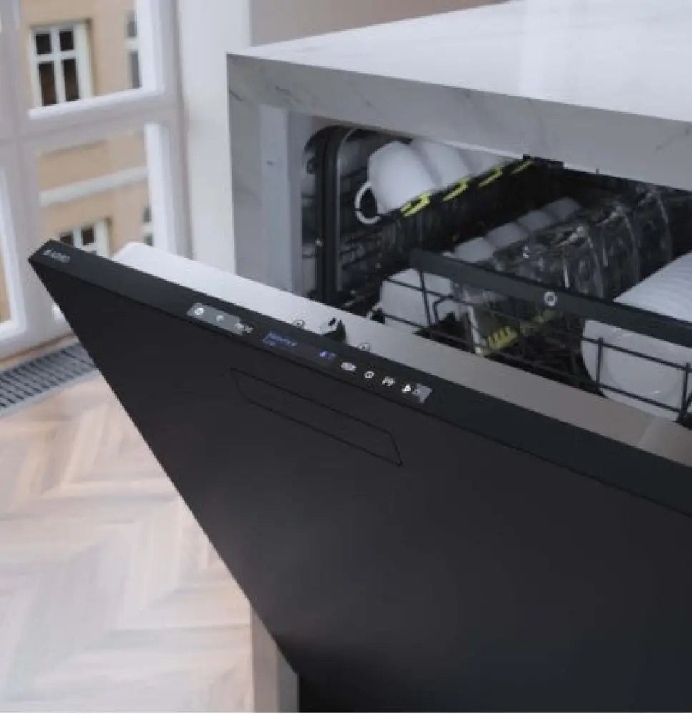 Asko Dbi565Ikbs Logic Black Steel Built Under Dishwasher