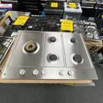 Asko Hg1776Sd 75Cm Gas Cooktop Stainless Steel