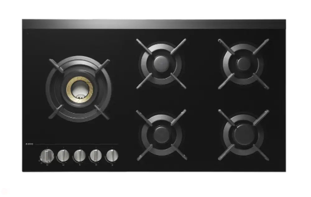 Asko Hg1935Ad Gas Cooktop In Black Ceramic Glass