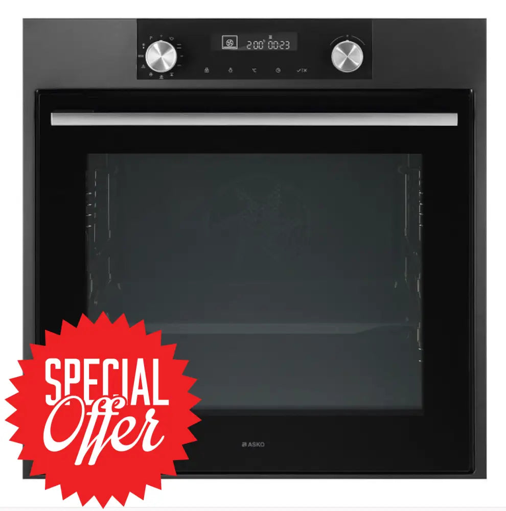 Asko Op8637A 60Cm Anthracite Pyrolytic Oven