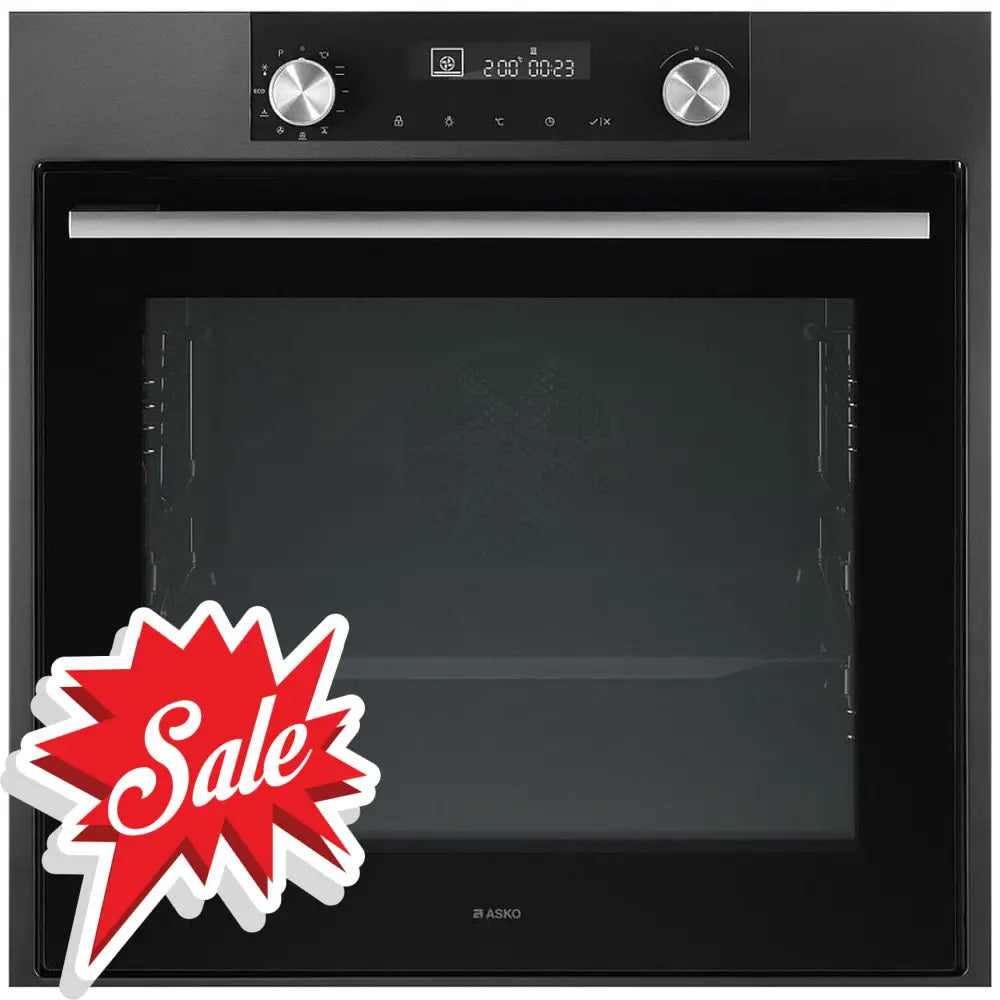 Asko OP8637A 60cm Anthracite Pyrolytic Oven - Bargain Home Appliances