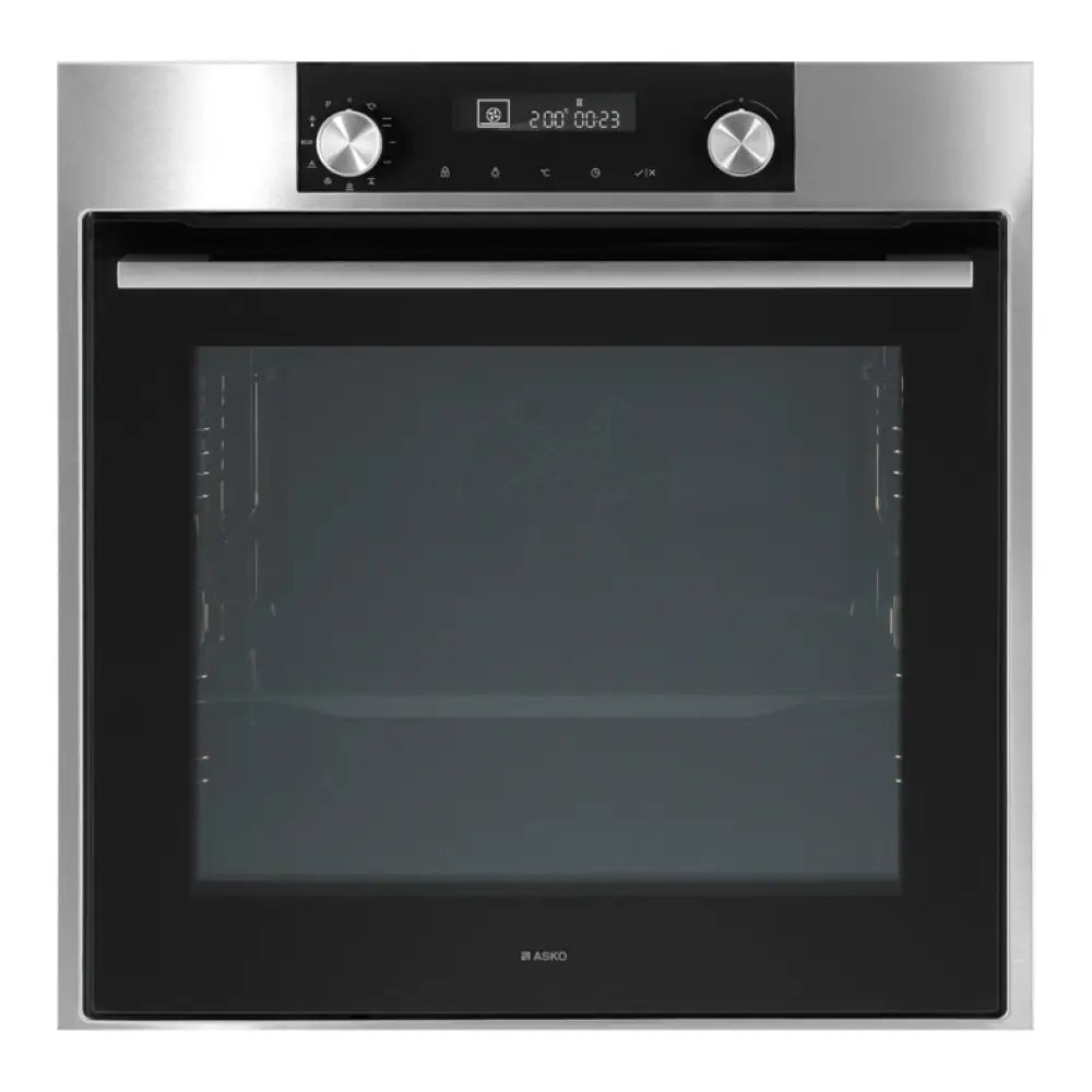Asko OP8637S 60cm Stainless Steel Pyrolytic Oven - Bargain Home Appliances