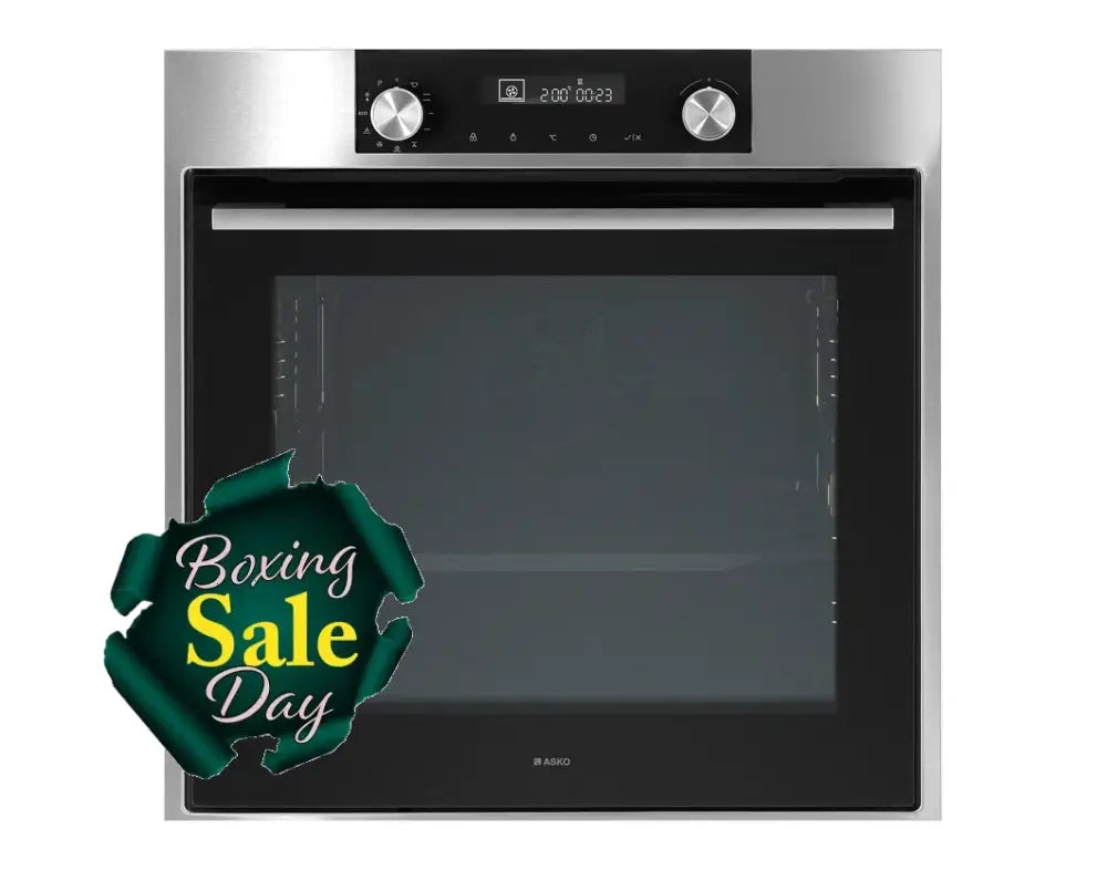 Asko OP8637S 60cm Stainless Steel Pyrolytic Oven - Bargain Home Appliances