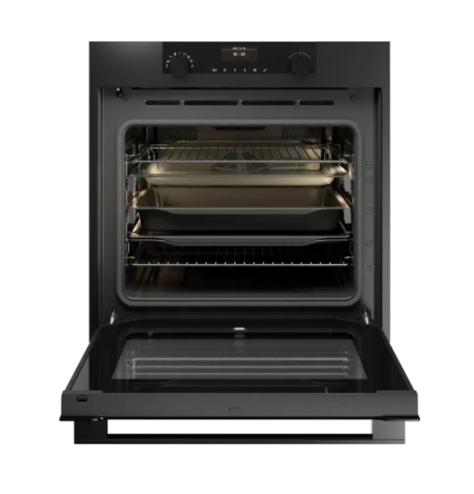 Asko Op8664A1 60Cm Pyrolytic Craft Built-In Oven Graphite Black