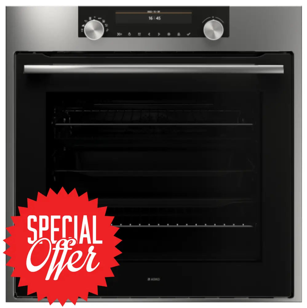 Asko Op8687S 60Cm Pyrolytic Oven Stainless Steel