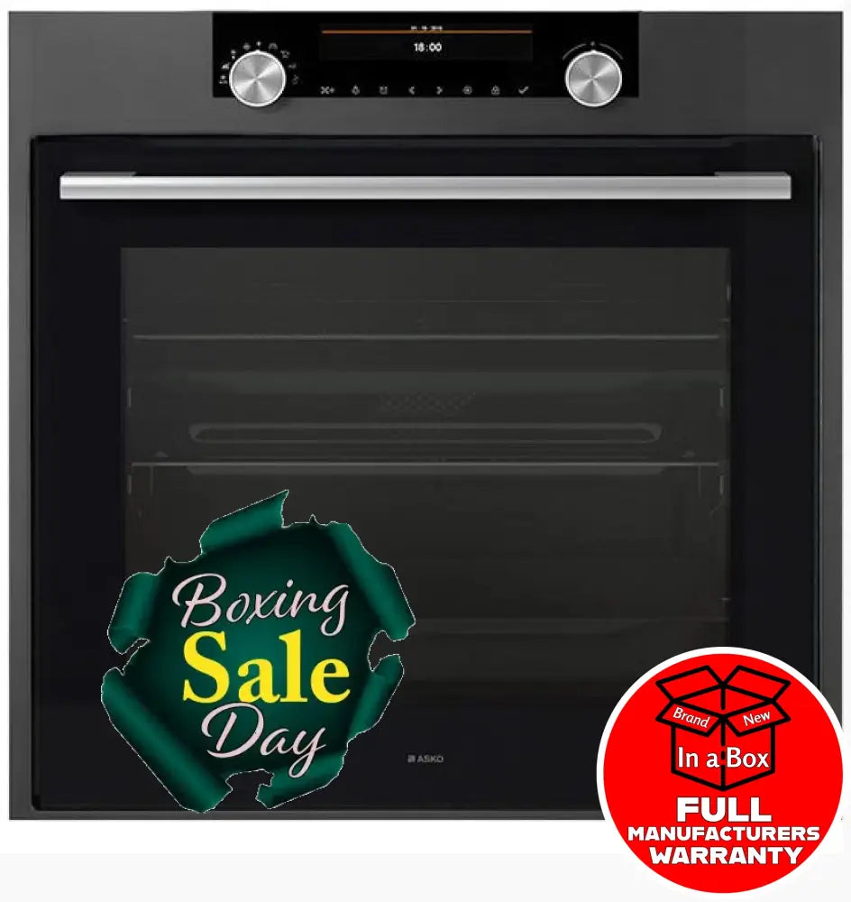 Asko Ot8637A -60Cm Electric Built-In Oven Anthracite