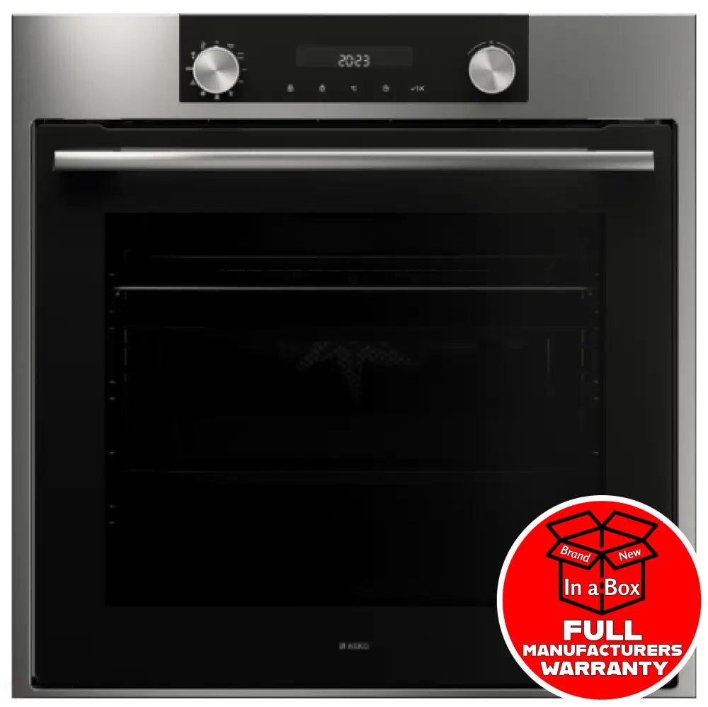 Asko Ot8637S 60Cm Electric Built-In Oven Silver