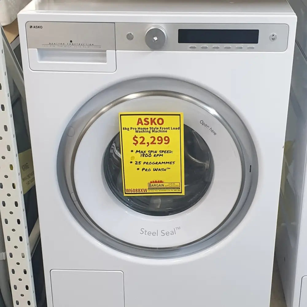 Asko W6088Xw 8 Kg Style Washing Machine Machine