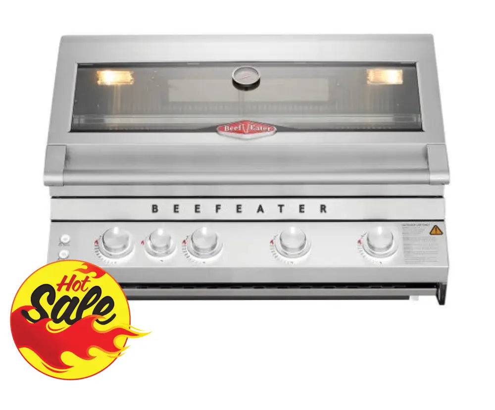 Beefeater Bbf7645Sa -Premium 7000 4 Burner Built In Bbq With Free Trolley *