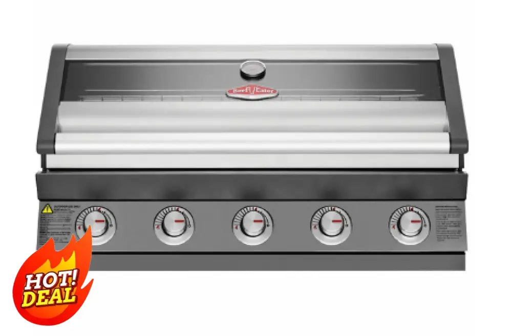 Beef Eater Bbg1650Da 1600 Series Dark 5 Burner Built In Bbq