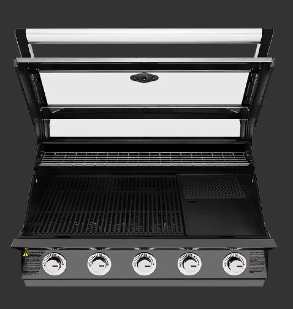 Beefeater Bbg1650Da 1600 Series Dark 5 Burner Built In Bbq With Bonus Trolley And Side *