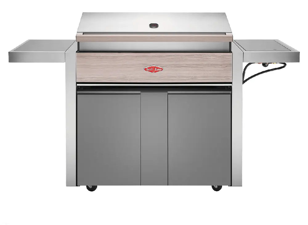 Beef Eater Bdb1550Ga 1500 Series 5 Burner Built-In Bbq With Free Bdtr1550Ga Trolley Side