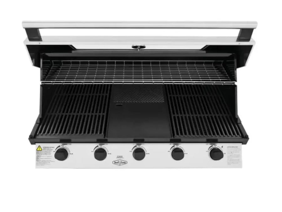 BeefEater BBG1250SB 1200 Series 5 burner built In BBQ BBQ