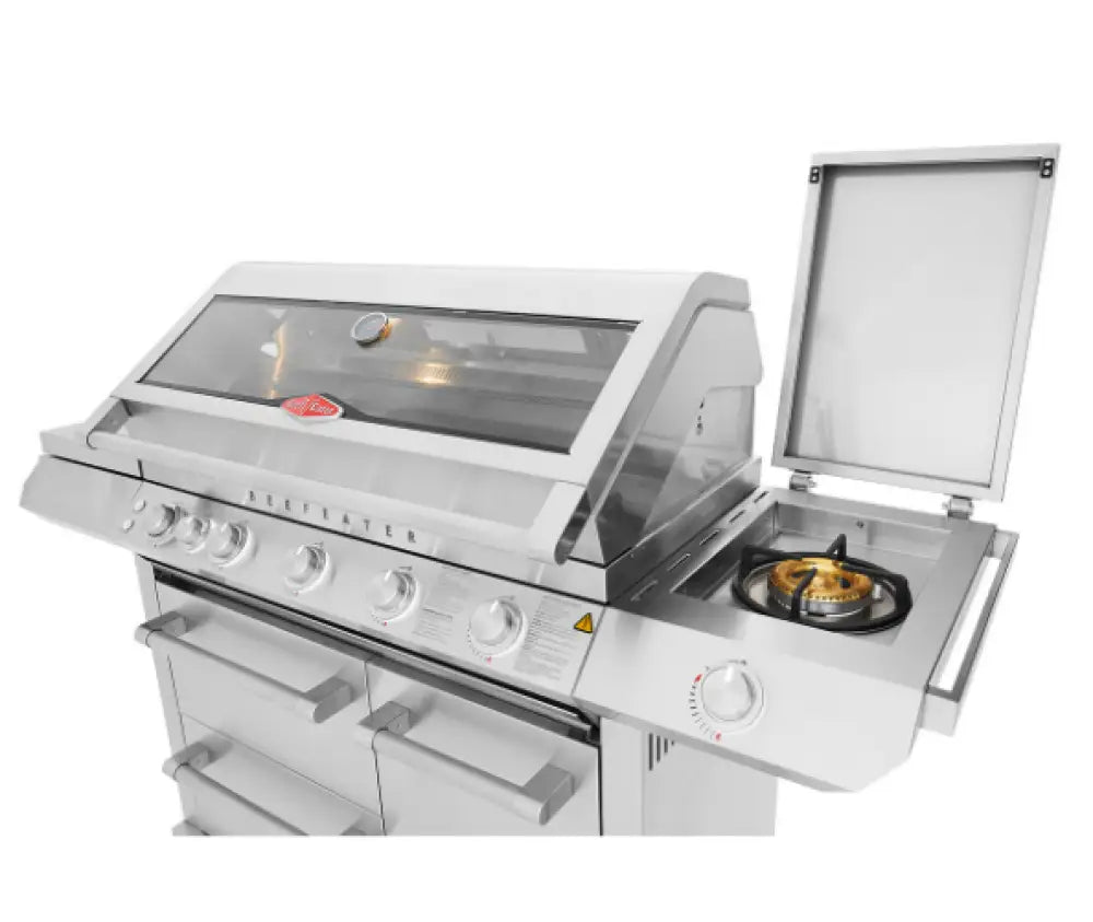 Beef Eater Bmf7655Sa 7000 Premium 5-Burner Bbq + Side Burner (Bbf7655Sa/Btr7952Sa)