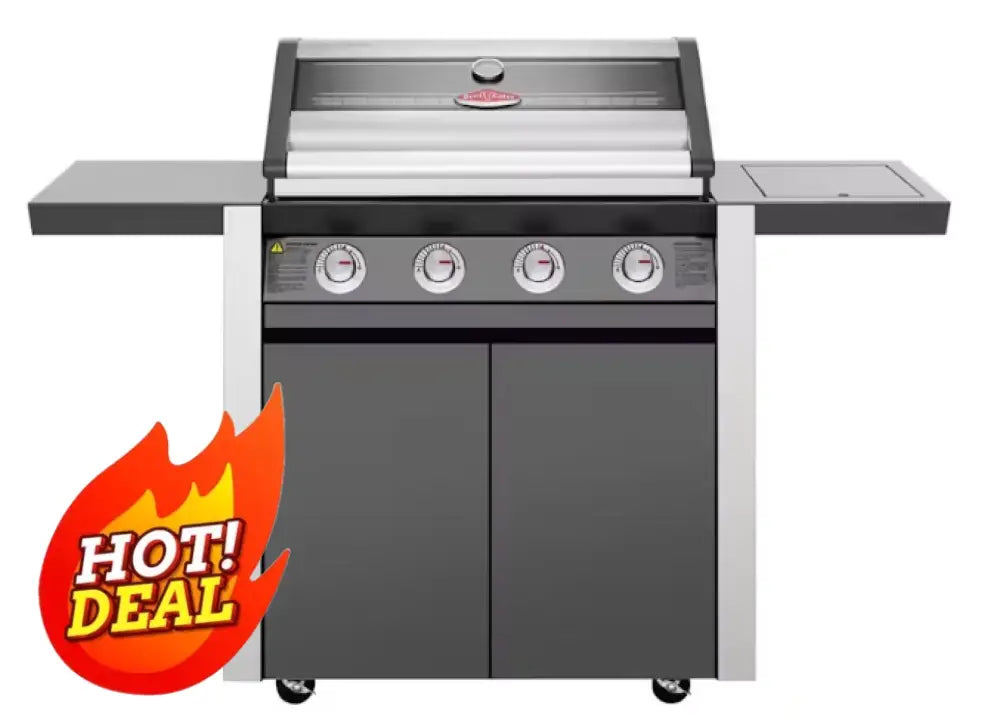 Beefeater Bmg1641Da 1600 Series 4 Burner Bbq Side Dark Grey (Bbg1640Da/Btr1641Da)