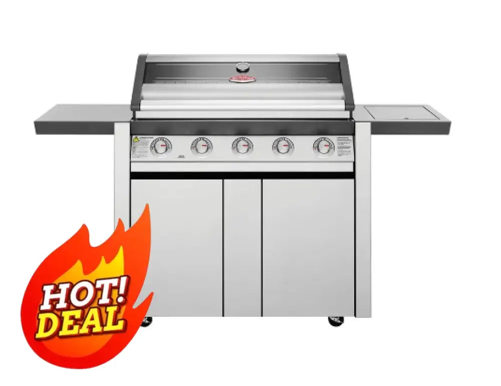 Beefeater Bmg1651Sa 1600 Series 5 Burner Bbq Side & Trolley (Bbg1650Sa/Btr1651Sa)