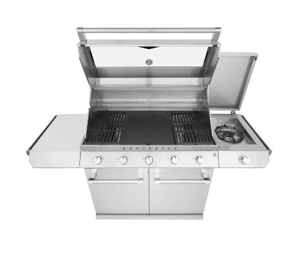 Beefeater Bmg7652Sa 7000 Classic 5 Burner Bbq Side & Trolley