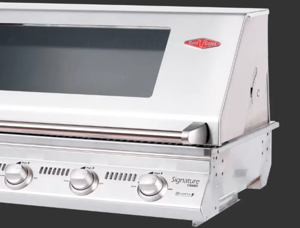 Beefeater Bs12850 Signature 3000S 5 Burner Built-In Lpg Bbq With Bonus Trolley (Bs23650) *