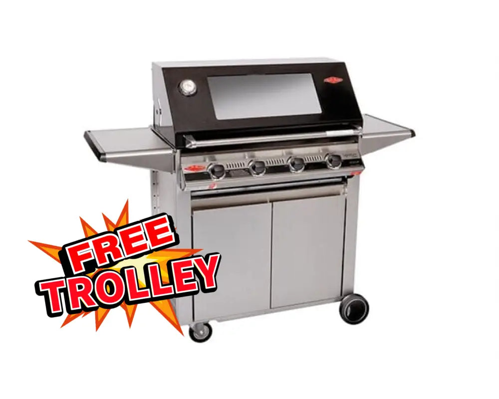 Beefeater Bs19242 Signature 3000E 4 Burner Bbq & Trolley