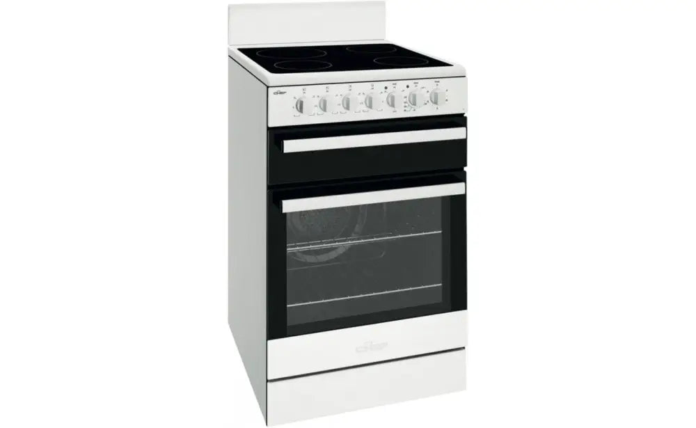 Chef CFE536WB 54cm White Freestanding Cooker - Bargain Home Appliances