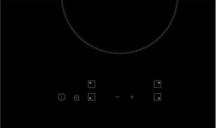 Chef Chc644Bb 60Cm 4 Zone Ceramic Cooktop