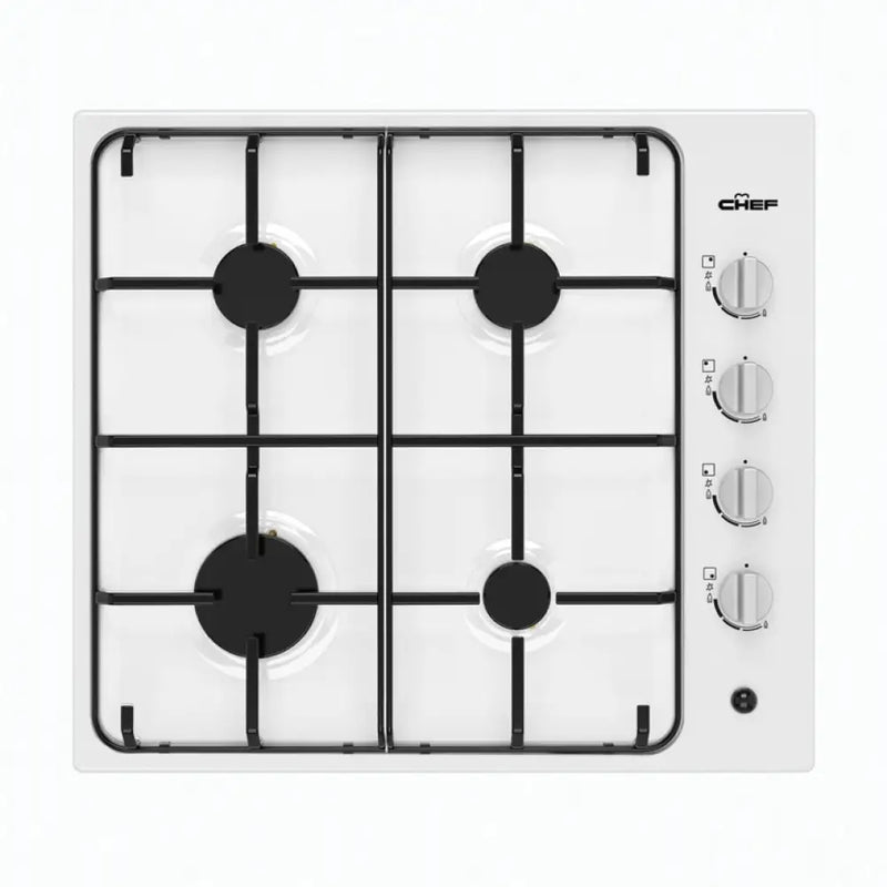 Chef Chg642Wc 60 Cm 4 Burner Gas Cooktop Cooktop