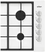 Chef CHG954WC 90cm 5 Burner Gas Cooktop White Cooktop