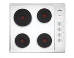 Chef Chs642Sb 60Cm 4 Zone Electric Solid Cooktop Stainless Steel Cooktop
