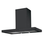Chef Crc914Db 90Cm Black Canopy Rangehood